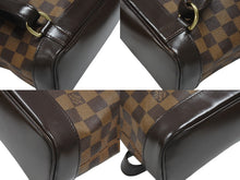 Load image into Gallery viewer, LOUIS VUITTON ルイ ヴィトン ダミエ ソーホー リュック デイパック N51132 ブラウン PVC レザー 美品 中古 4b007244