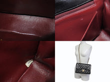 Load image into Gallery viewer, 極美品 CHANEL シャネル マトラッセ23 Wチェーンショルダーバッグ 3番台 ラムスキン ココマーク ブラック ゴールド金具 中古 4b007249