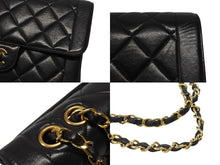 Load image into Gallery viewer, 極美品 CHANEL シャネル マトラッセ23 Wチェーンショルダーバッグ 3番台 ラムスキン ココマーク ブラック ゴールド金具 中古 4b007249