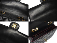 Load image into Gallery viewer, 極美品 CHANEL シャネル マトラッセ23 Wチェーンショルダーバッグ 3番台 ラムスキン ココマーク ブラック ゴールド金具 中古 4b007249