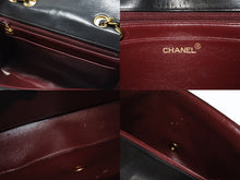Load image into Gallery viewer, 極美品 CHANEL シャネル マトラッセ23 Wチェーンショルダーバッグ 3番台 ラムスキン ココマーク ブラック ゴールド金具 中古 4b007249