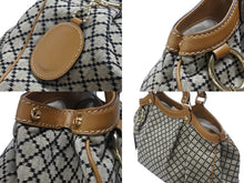 Load image into Gallery viewer, 極美品 GUCCI グッチ ディアマンテ スーキー 2WAYバッグ 211944 001013 イタリア製 ベージュ ブラウン ゴールド金具 中古 4b007252