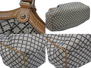 極美品 GUCCI グッチ ディアマンテ スーキー 2WAYバッグ 211944 001013 イタリア製 ベージュ ブラウン ゴールド金具 中古 4b007252