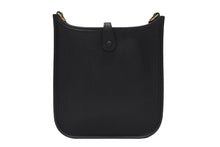 Load image into Gallery viewer, 新品未使用 HERMES エルメス エブリン TPM ショルダーバッグ ブラック B刻 トリヨンクレマンス ゴールド金具 中古 4b007255