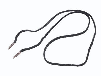 CHROME HEARTS クロムハーツ ボロチップ レザーブレード ネックレス 全長約93cm 重量約12.8g シルバー925 レザー 美品 中古 4b007263