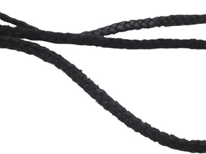 CHROME HEARTS クロムハーツ ボロチップ レザーブレード ネックレス 全長約93cm 重量約12.8g シルバー925 レザー 美品 中古 4b007263