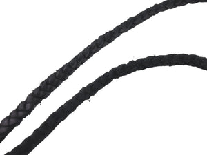 CHROME HEARTS クロムハーツ ボロチップ レザーブレード ネックレス 全長約93cm 重量約12.8g シルバー925 レザー 美品 中古 4b007263