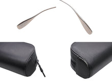 Load image into Gallery viewer, 極美品 CHROME HEARTS クロムハーツ STAINS IV ステインIV ティアドロップ ダガー サングラス メタル シルバー ブルー 中古 4b007264
