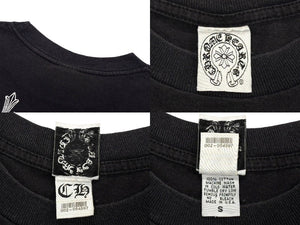 CHROME HEARTS クロムハーツ LAS VEGAS S/S TEE ラスベガス限定 半袖Tシャツ コットン ブラック サイズS 美品 中古 4b007265