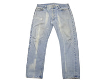 Load image into Gallery viewer, CHROME HEARTS クロムハーツ × LEVI&#39;S リーバイス デニムパンツ ジーンズ サイズ36 クロスボールボタン インディゴブルー 美品 中古 4b007281