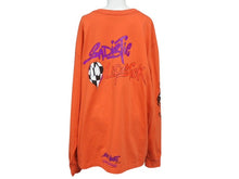 Load image into Gallery viewer, 極美品 CHROME HEARTS クロムハーツ × MATTY BOY マッティボーイ 長袖Tシャツ サイズXXL オレンジ プリント 中古 4b007282
