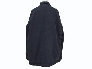 極美品 CHROME HEARTS クロムハーツ WORK DOG CTN CNVS ワークドッグ コットンキャンバスジャケット サイズXL シルバ−925 中古 4b007283