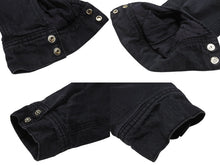 Load image into Gallery viewer, 極美品 CHROME HEARTS クロムハーツ WORK DOG CTN CNVS ワークドッグ コットンキャンバスジャケット サイズXL シルバ−925 中古 4b007283