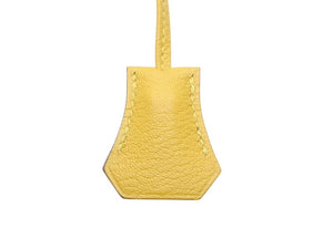 HERMES エルメス クロシェット カデナ キー セット トリヨンノビーヨ ジョーヌナプル ゴールド金具 美品 中古 4b007286