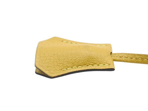 HERMES エルメス クロシェット カデナ キー セット トリヨンノビーヨ ジョーヌナプル ゴールド金具 美品 中古 4b007286