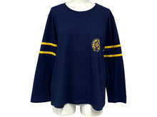Load image into Gallery viewer, CHROME HEARTS クロムハーツ ROLLER SKATE HORSESHOEL/S TEE ナンバリング 長袖カットソー ブルー サイズM 美品 中古 4b007294