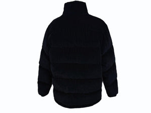 極美品 MONCLER モンクレール FRGMT フラグメント ダウンジャケット コーデュロイ H209U1A00012 M2363 ブラック サイズ00 中古 4b007296