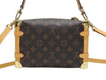Load image into Gallery viewer, 新品同様 LOUISVUITTON ルイヴィトン サイドトランクPM ショルダーバッグ M46815 モノグラムキャンバス ヌメ革 ブラウン ゴールド金具 中古 4b007301