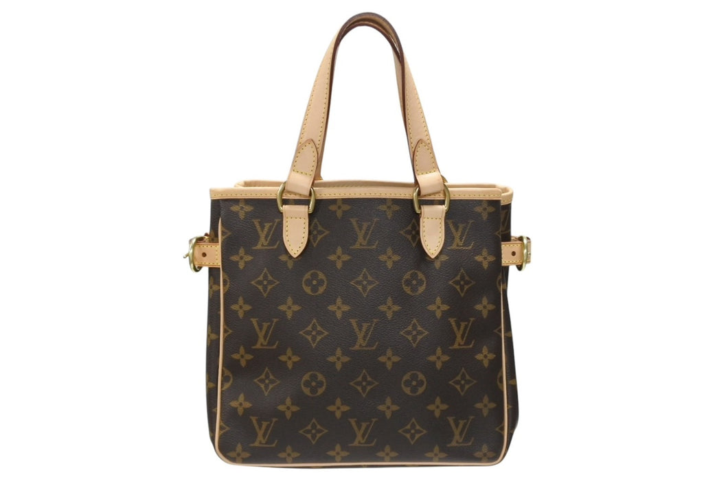 極美品 LOUIS VUITTON ルイヴィトン パティニョール ハンドバッグ M51156 モノグラムキャンバス ブラウン 中古 4b007306