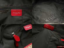 Load image into Gallery viewer, 極美品 Christian Dior クリスチャンディオール トロッター ハンドバッグ 08RU 0074 ラスタカラー キャンバス レザーシルバー金具 中古 4b004322