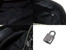 Load image into Gallery viewer, CHRISTIAN DIOR クリスチャンディオール トロッター 20cm ミニハンドバッグ BO-G-1023 イタリア製 ブラック シルバー金具 美品 中古 4b007308