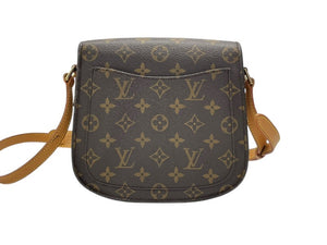 極美品 LOUIS VUITTON ルイヴィトン サンクルーGM 廃盤 ショルダーバッグ M51242 モノグラム ブラウン 中古 4b007310
