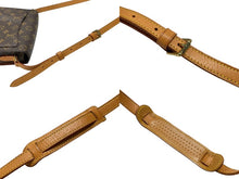 Load image into Gallery viewer, 極美品 LOUIS VUITTON ルイヴィトン サンクルーGM 廃盤 ショルダーバッグ M51242 モノグラム ブラウン 中古 4b007310