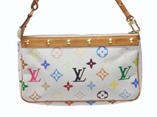 Load image into Gallery viewer, 極美品 LOUIS VUITTON ルイヴィトン ポシェット アクセソワール アクセサリーポーチ M92649 モノグラム マルチカラー 村上隆 中古 4b007313