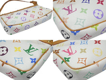 Load image into Gallery viewer, 極美品 LOUIS VUITTON ルイヴィトン ポシェット アクセソワール アクセサリーポーチ M92649 モノグラム マルチカラー 村上隆 中古 4b007313
