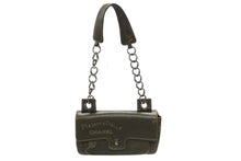 Load image into Gallery viewer, 極美品 CHANEL シャネル クルーズライン ワンショルダーバッグ 8番台 ココマーク カーフスキン オリーブ シルバー金具 中古 4b007332
