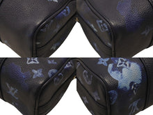 Load image into Gallery viewer, 極美品 LOUIS VUITTON ルイヴィトン 2WAY ウォーターカラー モノグラム ブルー キーポルXS ミニハンドバッグ M57844 中古 4b007334
