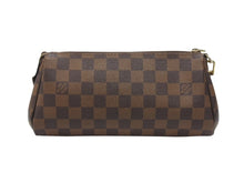 Load image into Gallery viewer, LOUIS VUITTON ルイヴィトン ダミエ エベヌ エヴァ ショルダーバッグ N55213 ブラウン ロゴ 斜め掛け 鞄 美品 中古 4b007339