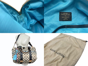 極美品 LOUIS VUITTON ルイヴィトン トゥアレグ ボストンバッグ M40360 モノグラムシュシュ ゴールド金具 中古 4b007340