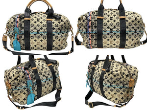 極美品 LOUIS VUITTON ルイヴィトン トゥアレグ ボストンバッグ M40360 モノグラムシュシュ ゴールド金具 中古 4b007340