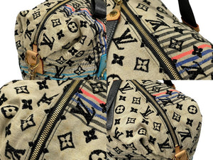 極美品 LOUIS VUITTON ルイヴィトン トゥアレグ ボストンバッグ M40360 モノグラムシュシュ ゴールド金具 中古 4b007340