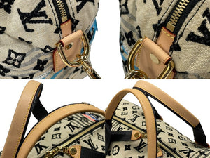 極美品 LOUIS VUITTON ルイヴィトン トゥアレグ ボストンバッグ M40360 モノグラムシュシュ ゴールド金具 中古 4b007340