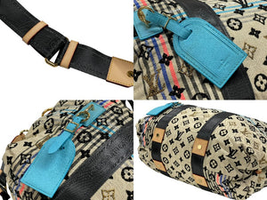 極美品 LOUIS VUITTON ルイヴィトン トゥアレグ ボストンバッグ M40360 モノグラムシュシュ ゴールド金具 中古 4b007340