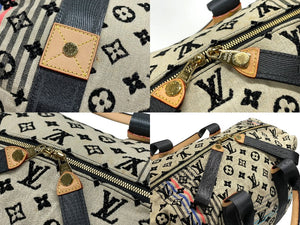 極美品 LOUIS VUITTON ルイヴィトン トゥアレグ ボストンバッグ M40360 モノグラムシュシュ ゴールド金具 中古 4b007340