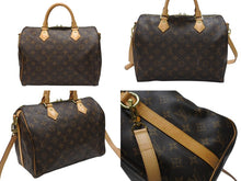 Load image into Gallery viewer, 極美品 LOUIS VUITTON ルイヴィトン ショルダーバッグ 2way M41112 スピーディバンドリエール30 モノグラム 中古 4b007342