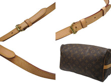 Load image into Gallery viewer, 極美品 LOUIS VUITTON ルイヴィトン ショルダーバッグ 2way M41112 スピーディバンドリエール30 モノグラム 中古 4b007342