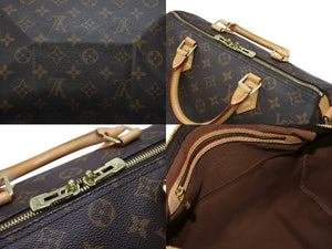 極美品 LOUIS VUITTON ルイヴィトン ショルダーバッグ 2way M41112 スピーディバンドリエール30 モノグラム 中古 4b007342