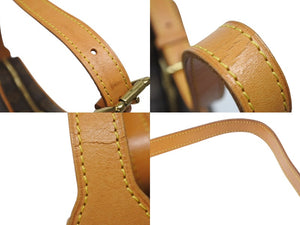 極美品 LOUIS VUITTON ルイヴィトン ワンショルダーバッグ ポシェットクロワッサン M51510 PVC ブラウン 中古 4b007343