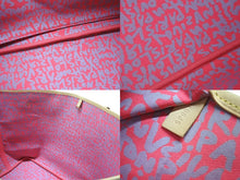 Load image into Gallery viewer, 極美品 LOUIS VUITTON ルイヴィトン トートバッグ ネヴァーフルGM モノグラムグラフィティ フューシャ M93701 中古 4b007346
