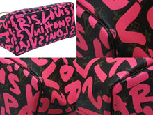 Load image into Gallery viewer, 極美品 LOUIS VUITTON ルイヴィトン トートバッグ ネヴァーフルGM モノグラムグラフィティ フューシャ M93701 中古 4b007346
