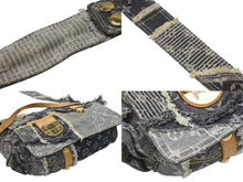 Load image into Gallery viewer, 極美品 LOUISVUITTON ルイヴィトン パッチワーク ポスティ メッセンジャーバッグ M95375 モノグラムデニム グレー 中古 4b007347