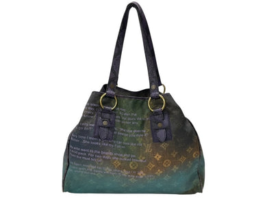 LOUIS VUITTON ルイヴィトン モノグラムジョークス ハートブレイク M95740 トートバッグ ヴィオレ パープル 美品 中古 4b007349