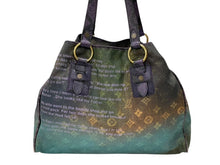 Load image into Gallery viewer, LOUIS VUITTON ルイヴィトン モノグラムジョークス ハートブレイク M95740 トートバッグ ヴィオレ パープル 美品 中古 4b007349