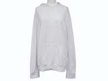 Load image into Gallery viewer, CHROME HEARTS クロムハーツ クロスプリント プルオーバーフーディー パーカー サイズS ホワイト 美品 中古 4b007357