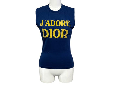 極美品 Christian Dior クリスチャンディオール J'ADORE DIOR ジャドール タンクトップ 2A12155300 サイズ36 ガリアーノ期 中古 4b007358