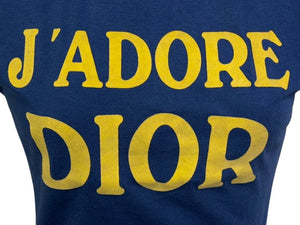 極美品 Christian Dior クリスチャンディオール J'ADORE DIOR ジャドール タンクトップ 2A12155300 サイズ36 ガリアーノ期 中古 4b007358
